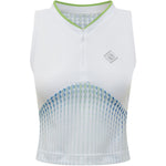 Canotta con mezza zip in bianco Casablanca - donna 