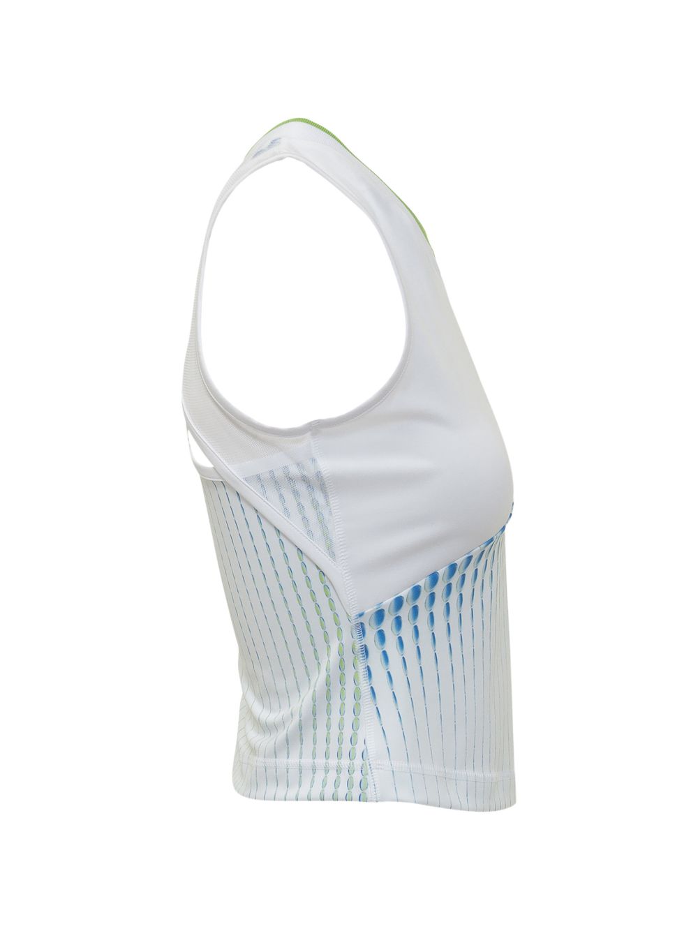 Canotta con mezza zip in bianco Casablanca - donna 