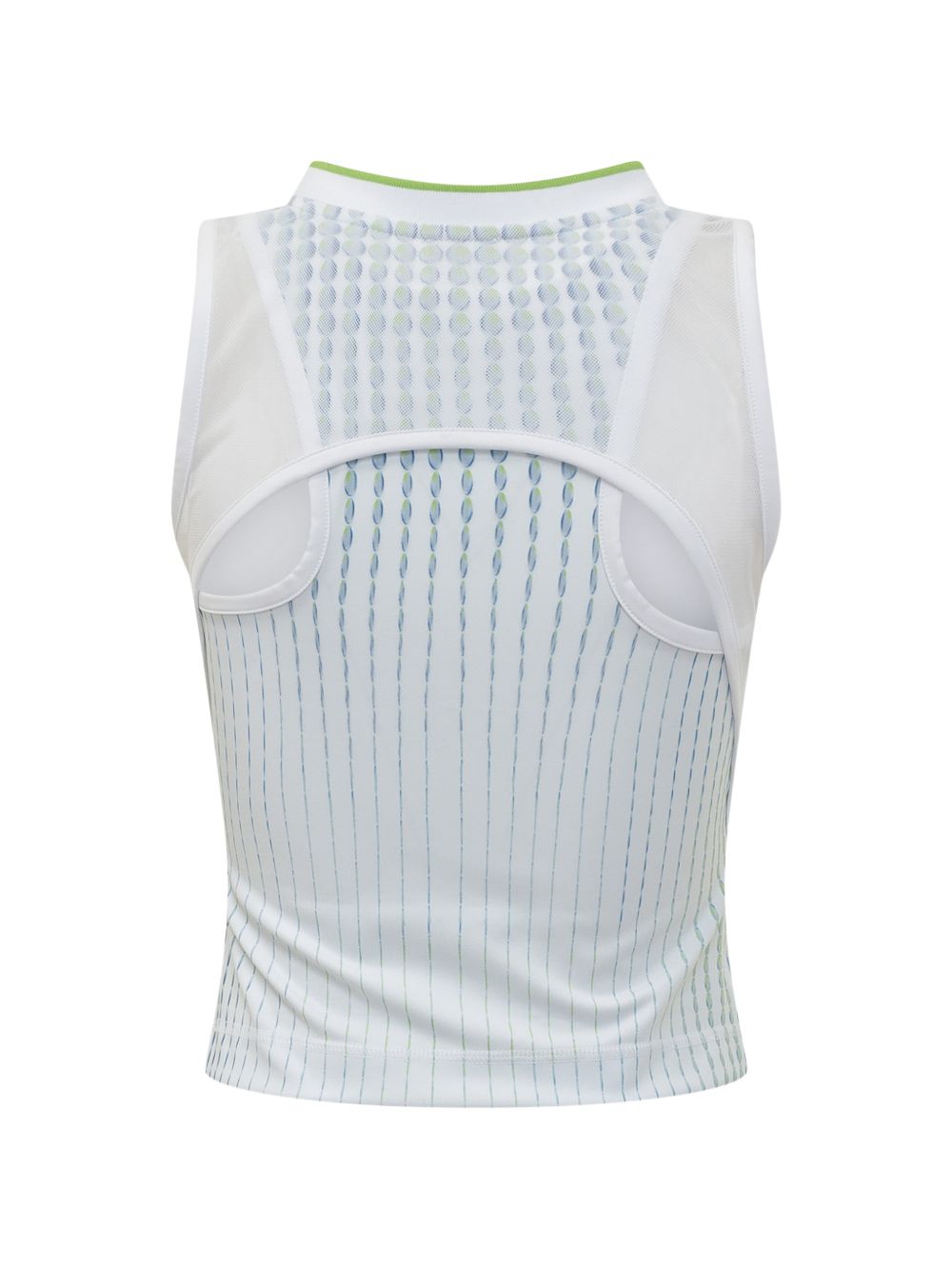 Canotta con mezza zip in bianco Casablanca - donna 