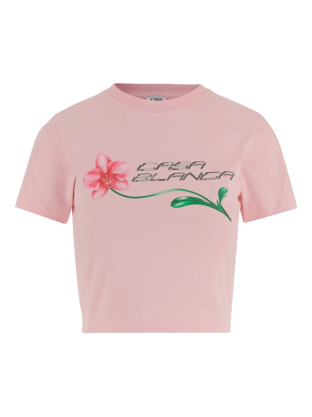 T-shirt con stampa in rosa Casablanca - donna 