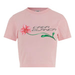 T-shirt con stampa in rosa Casablanca - donna 
