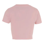T-shirt con stampa in rosa Casablanca - donna 