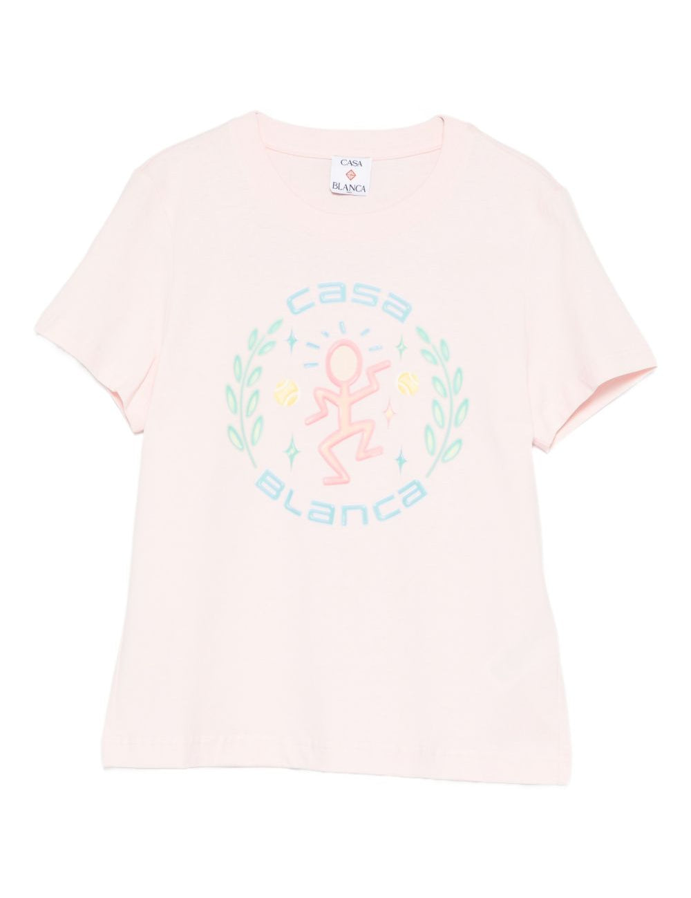 T-shirt a maniche corte in rosa Casablanca - donna 