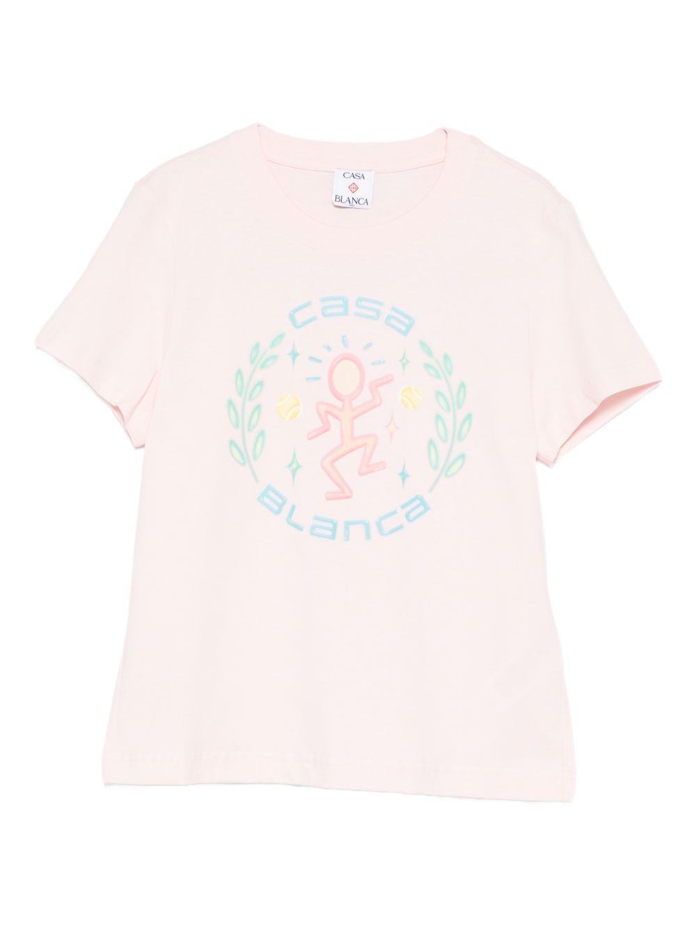 T-shirt a maniche corte in rosa Casablanca - donna 