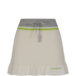 Gonna midi con balze in bianco Casablanca - donna 