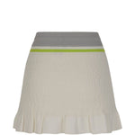 Gonna midi con balze in bianco Casablanca - donna 