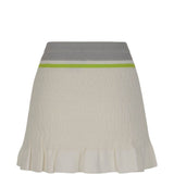 Gonna midi con balze in bianco Casablanca - donna 