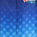 Camicia con stampa monogram in blu Casablanca - donna 