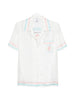 Camicia con stampasul retro in bianco Casablanca - donna