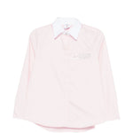 Camicia a maniche lunghe in rosa Casablanca - donna 
