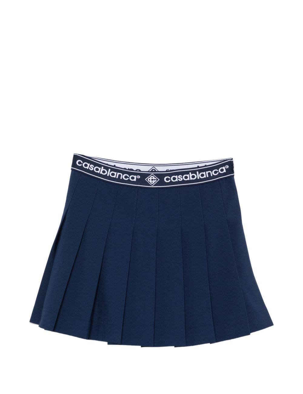 Minigonna con logo in blu Casablanca - donna 