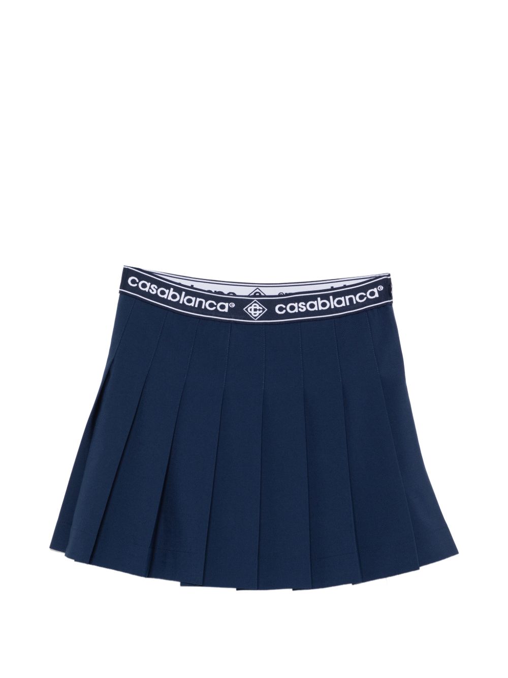 Minigonna con logo in blu Casablanca - donna 