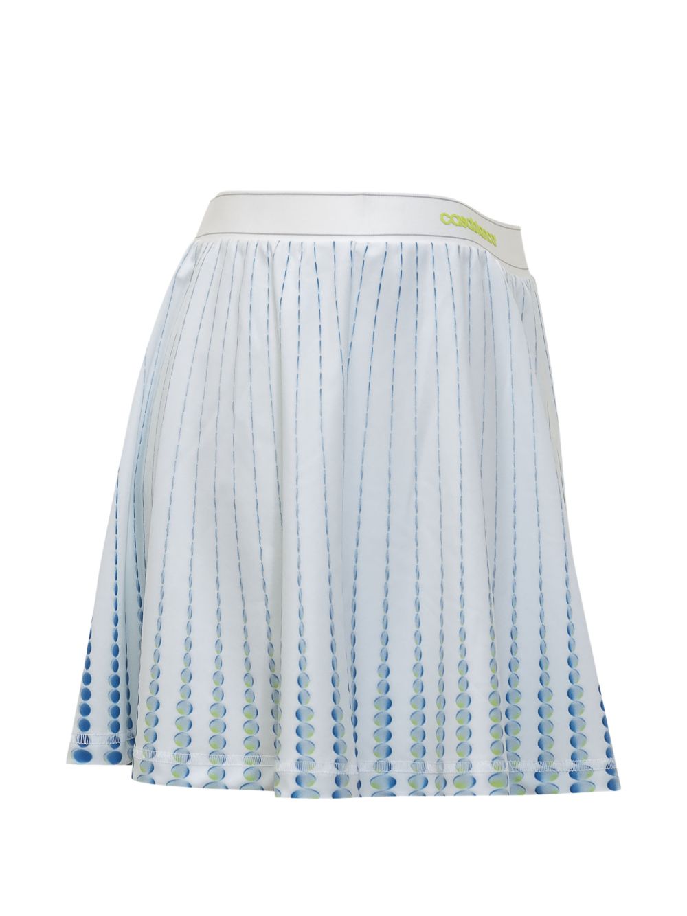 Minigonna con logo in bianco Casablanca - donna 