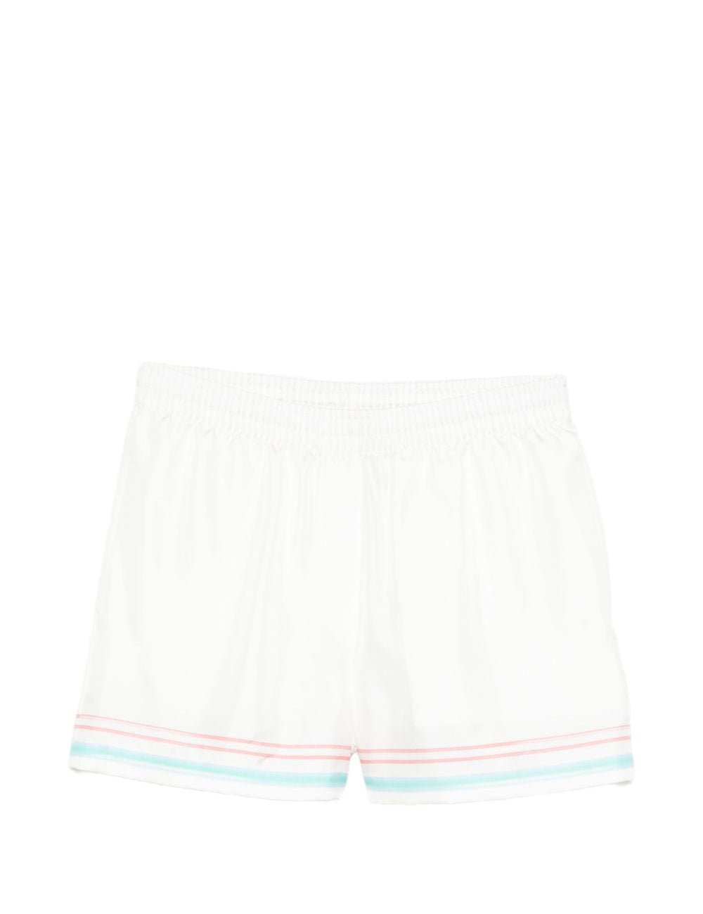 Pantaloncini con finiture a righe in bianco Casablanca - donna 
