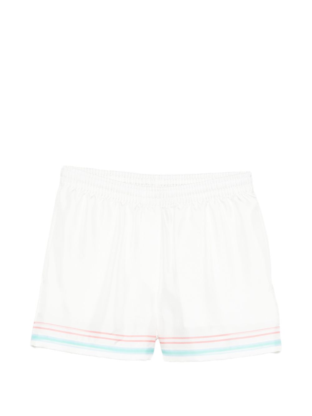 Pantaloncini con finiture a righe in bianco Casablanca - donna 