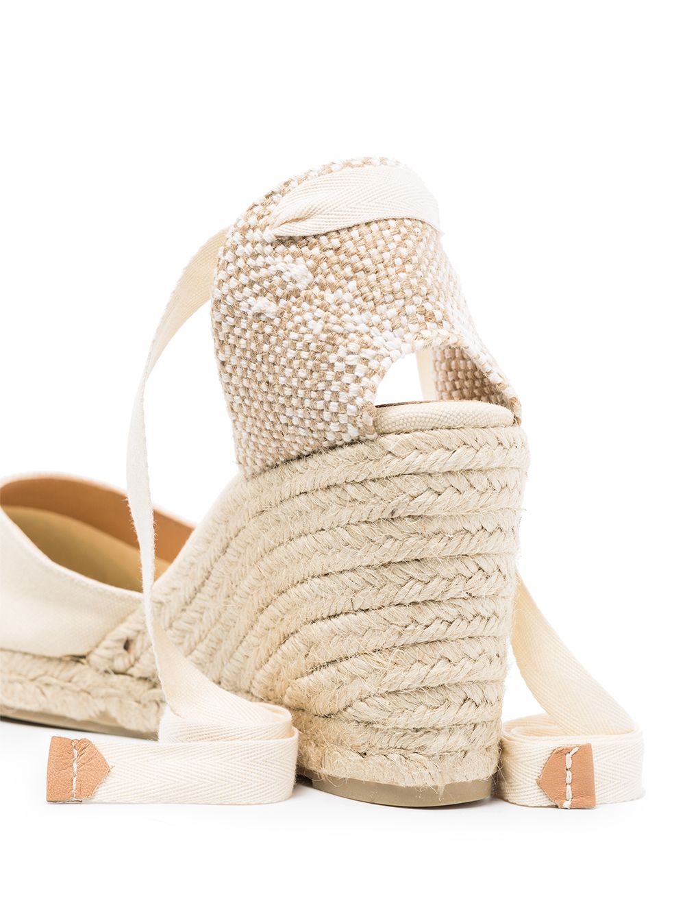 Espadrillas con zeppa in tela Carina in avorio Castañer - donna 