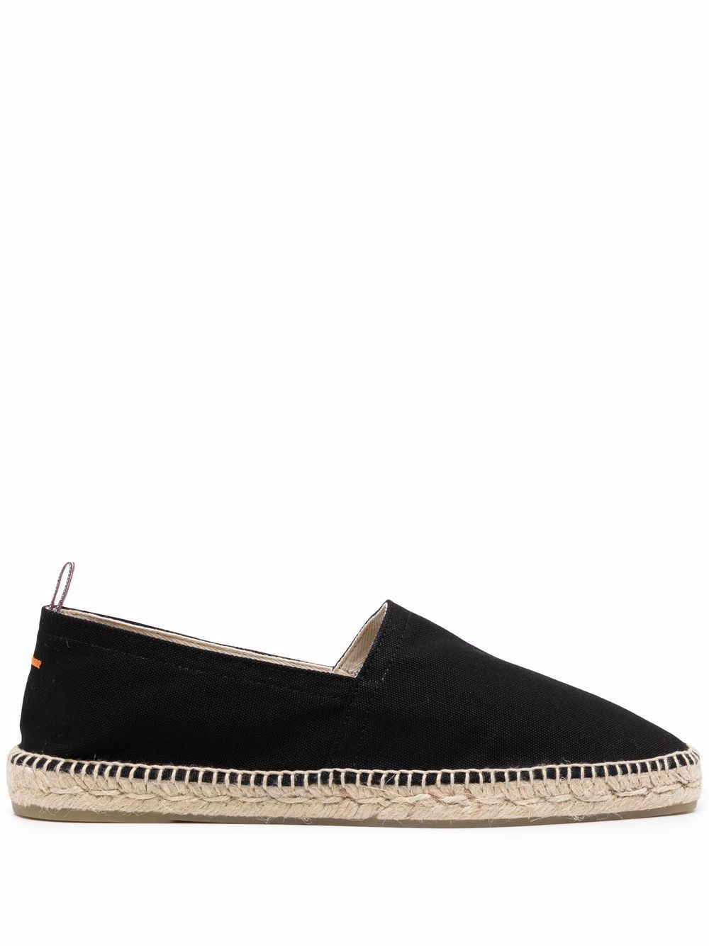 Espadrillas con rafia intrecciata Castañer in nero - uomo 