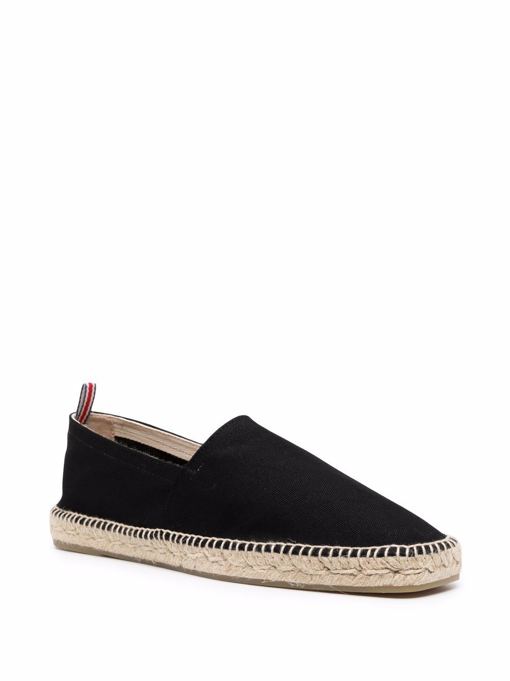 Espadrillas con rafia intrecciata Castañer in nero - uomo 