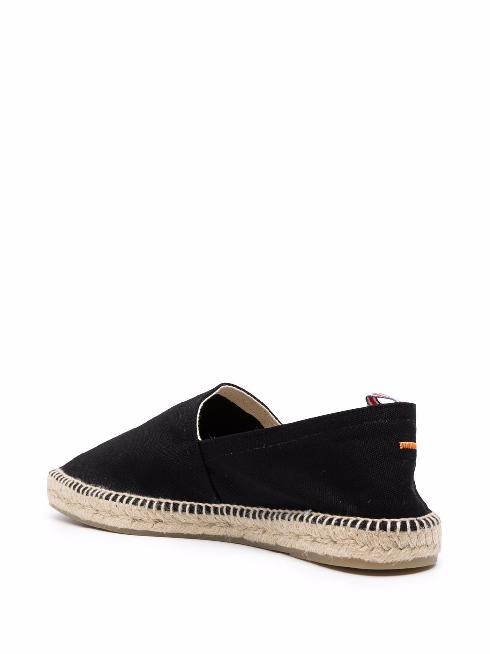 Espadrillas con rafia intrecciata Castañer in nero - uomo 
