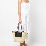 Borsa Campania/152 in nero e beige Castañer - donna 