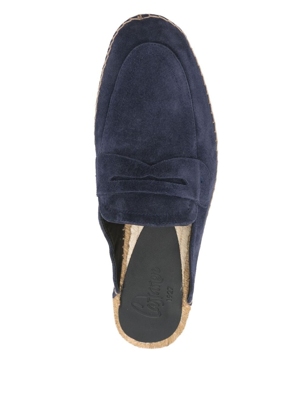 Mules Nando in blu Castañer - uomo 