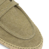 Espadrilles in tela penny in verde Castañer - uomo 