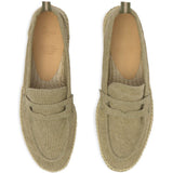 Espadrilles in tela penny in verde Castañer - uomo 