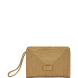 Clutch intrecciato bali in oro Castañer - donna 