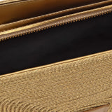 Clutch intrecciato bali in oro Castañer - donna 
