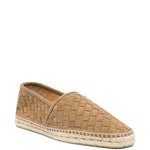 Espadrillas con motivo intrecciato in marrone Castañer - uomo 