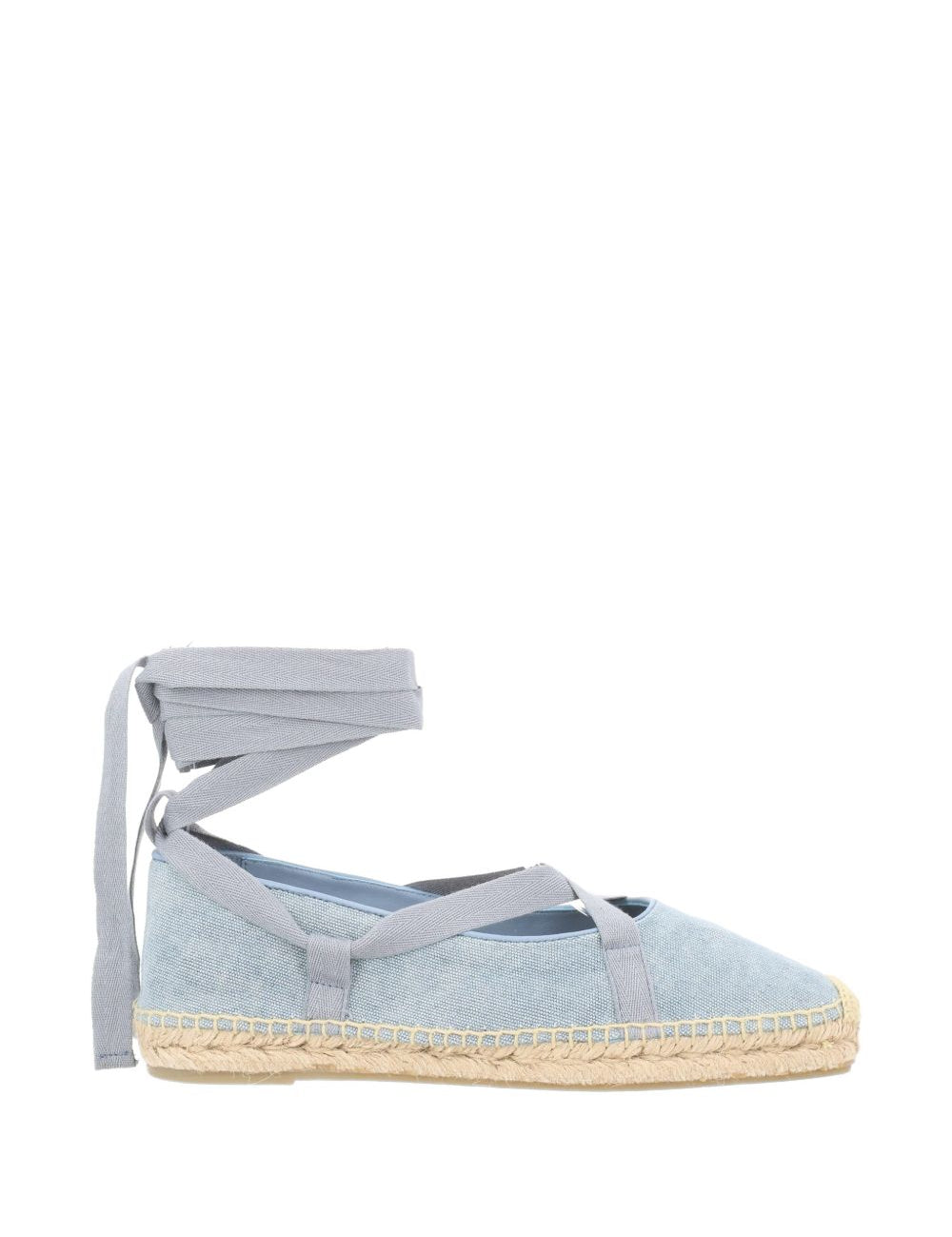Espadrillas con lacci petunia in azzurro Castañer - donna 