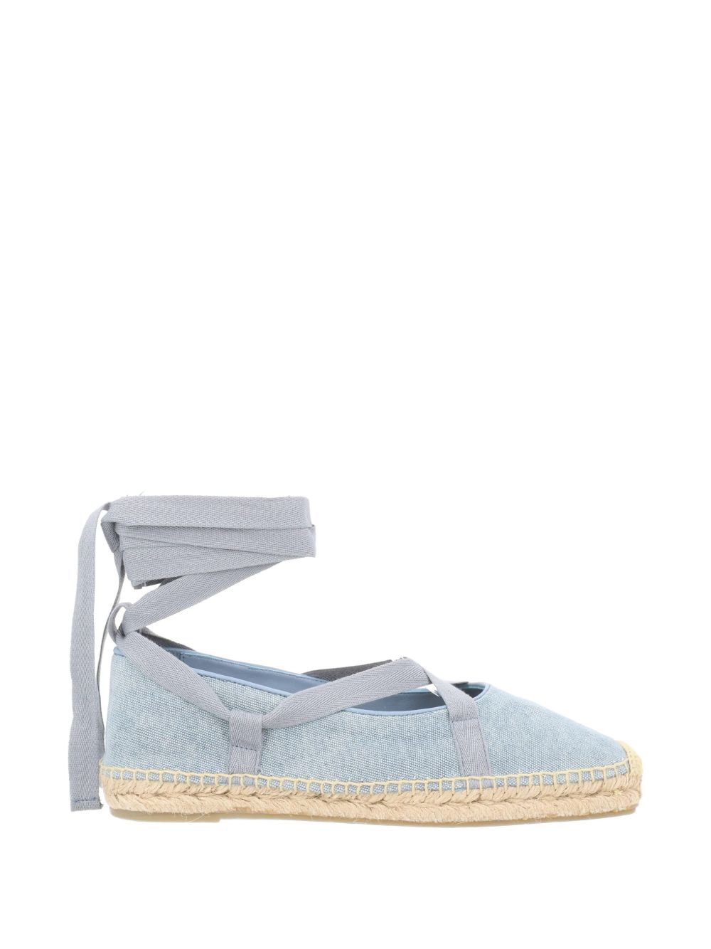 Espadrillas con lacci petunia in azzurro Castañer - donna 