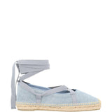 Espadrillas con lacci petunia in azzurro Castañer - donna 