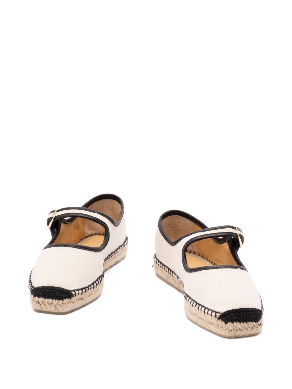 Espadrilles con fibbia in bianco Castañer - donna 