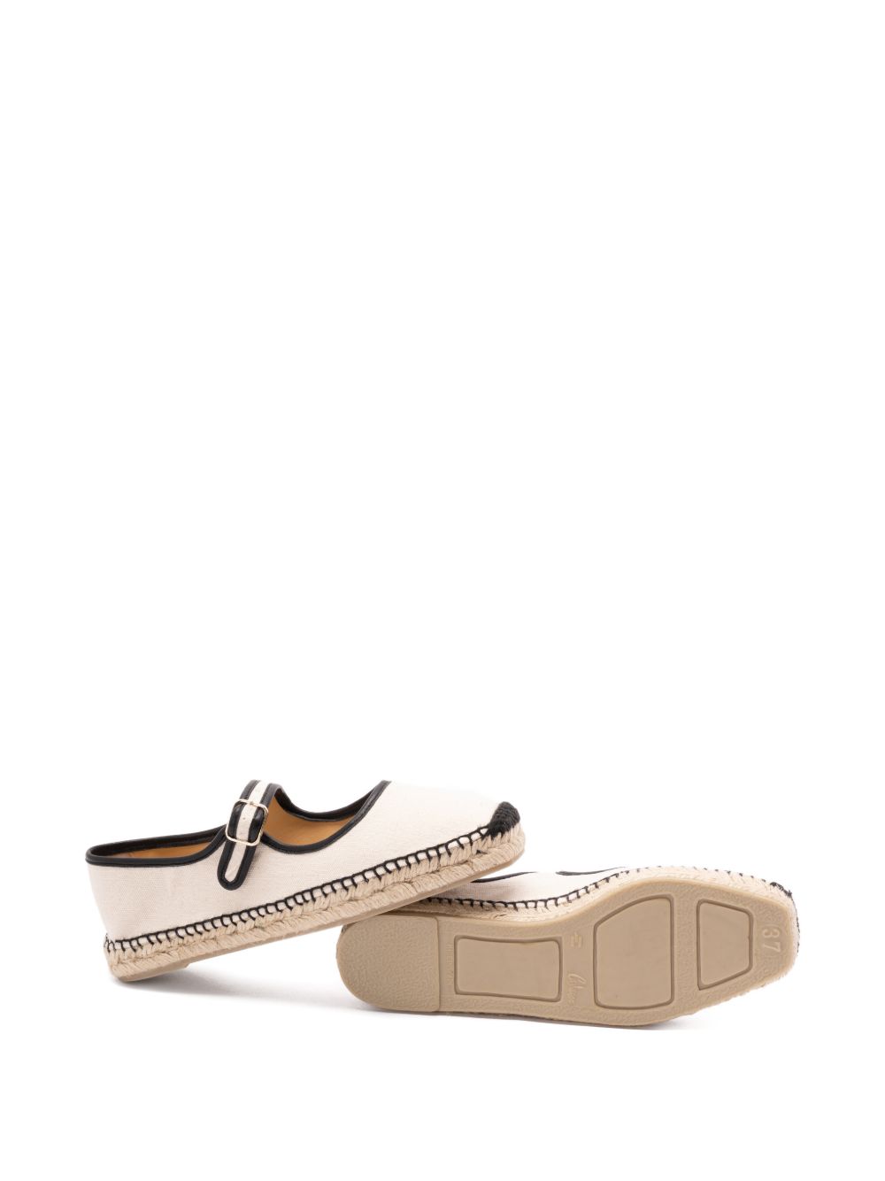 Espadrilles con fibbia in bianco Castañer - donna 