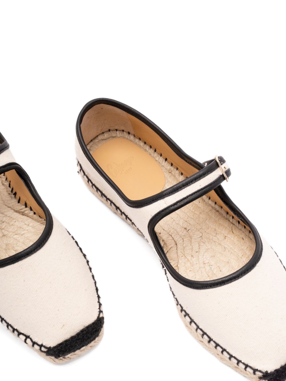 Espadrilles con fibbia in bianco Castañer - donna 