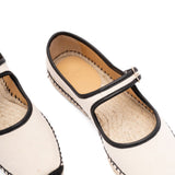 Espadrilles con fibbia in bianco Castañer - donna 