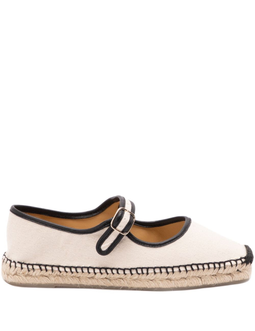 Espadrilles con fibbia in bianco Castañer - donna 