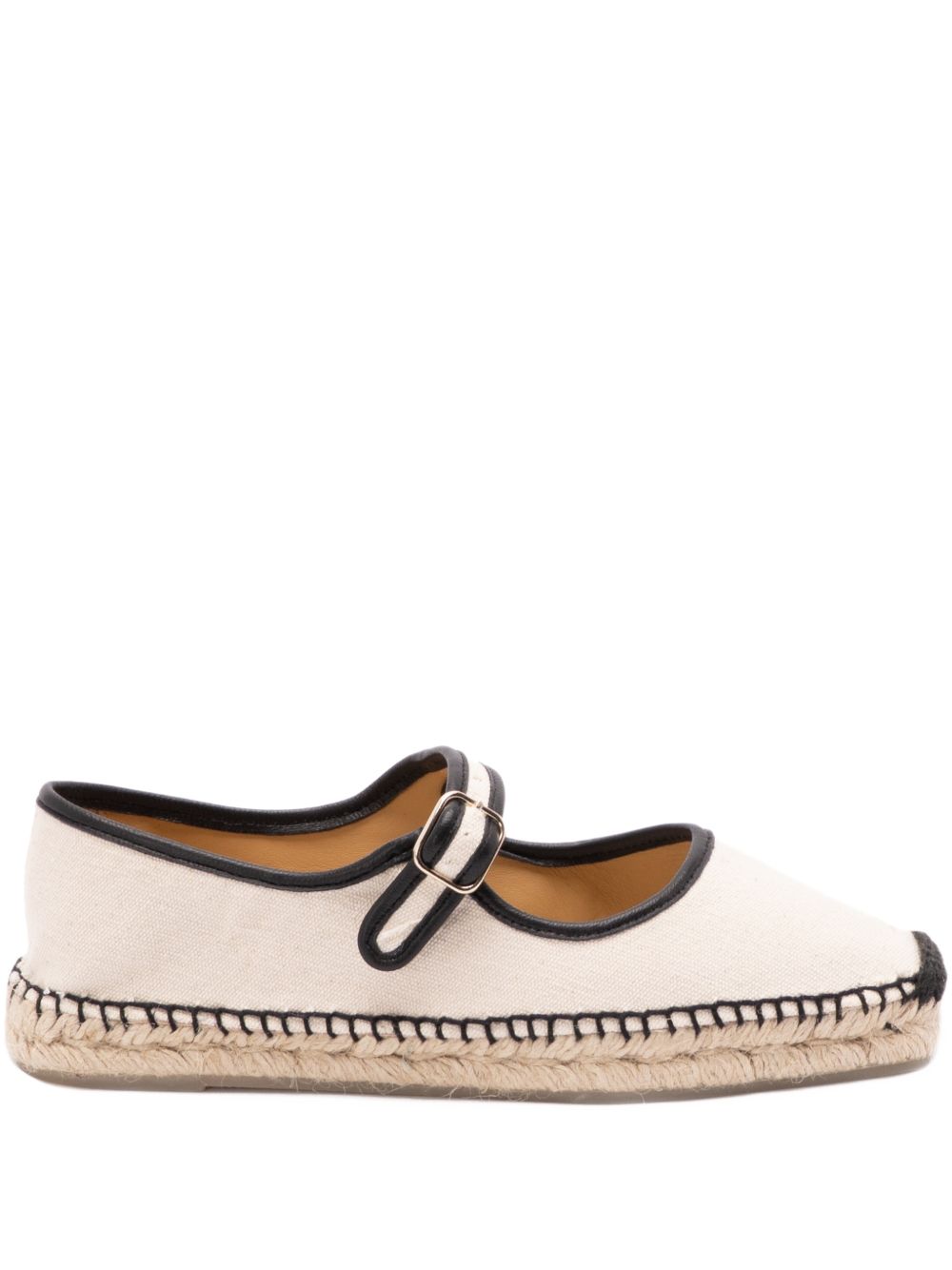 Espadrilles con fibbia in bianco Castañer - donna 