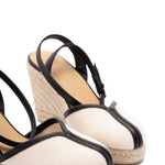 Espadrilles con zeppa in bianco Castañer - donna 