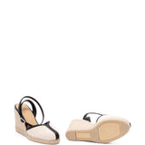 Espadrilles con zeppa in bianco Castañer - donna 