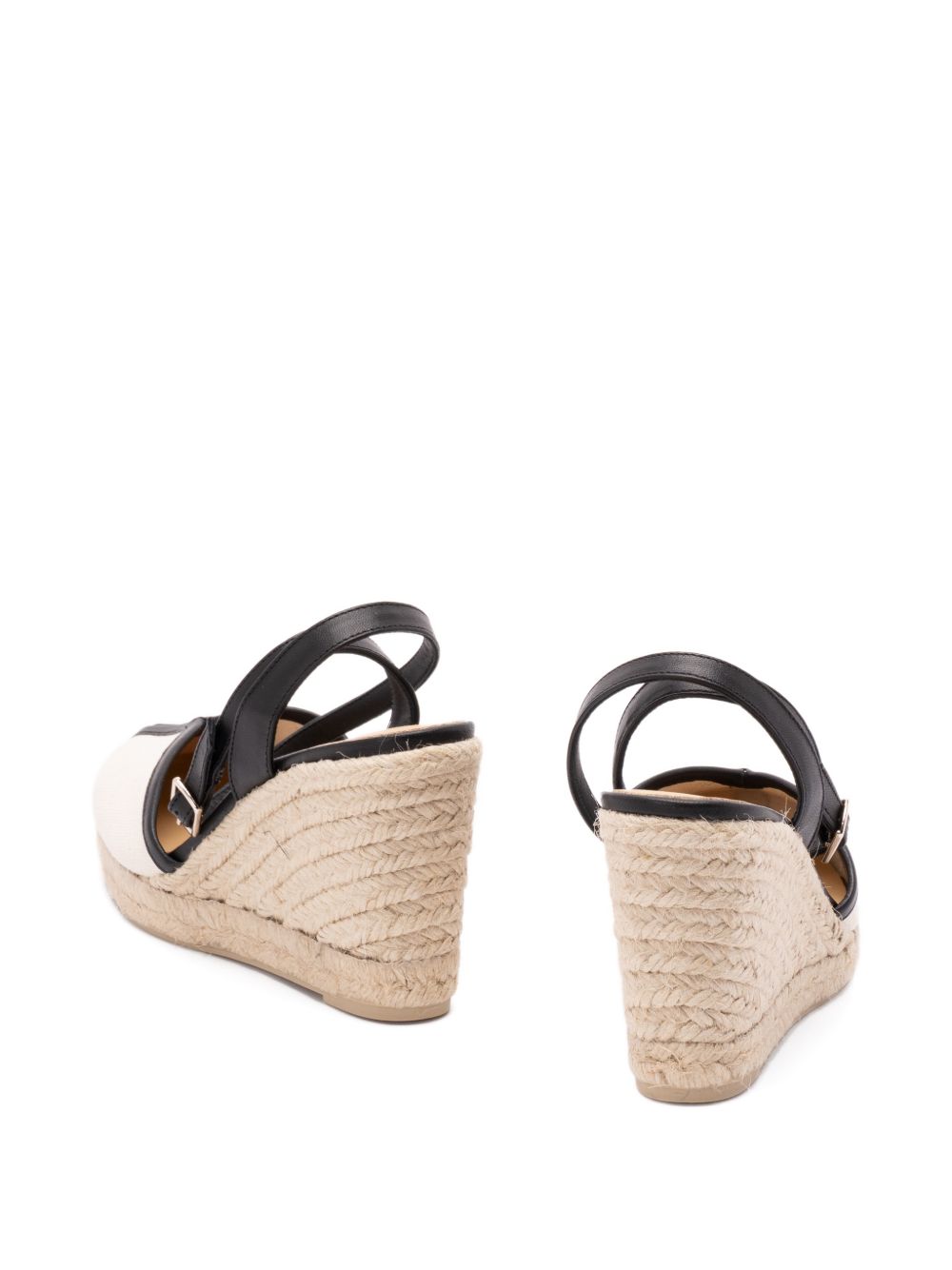 Espadrilles con zeppa in bianco Castañer - donna 