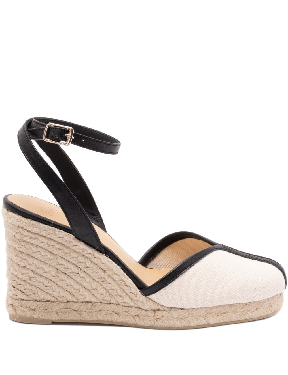 Espadrilles con zeppa in bianco Castañer - donna 