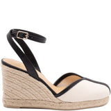 Espadrilles con zeppa in bianco Castañer - donna 