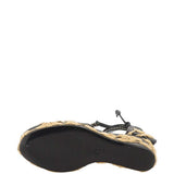 Espadrilles Carmela con ricamo a fiori in nero Castañer - donna 