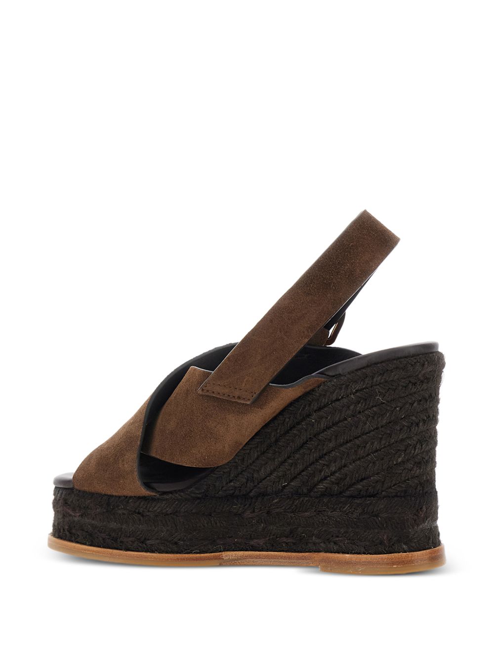 Sandali Bettina con fibbia in marrone Castañer - donna 