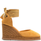 Espadrillas con zeppa in marrone Castañer - donna 