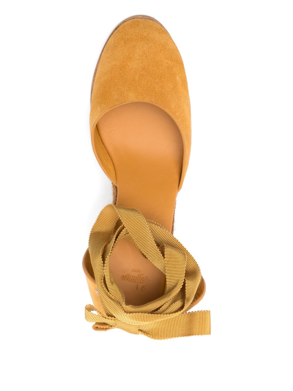 Espadrillas con zeppa in marrone Castañer - donna 