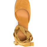 Espadrillas con zeppa in marrone Castañer - donna 