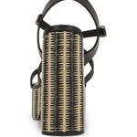 Sandali Felisa con plateau in nero Castañer - donna 